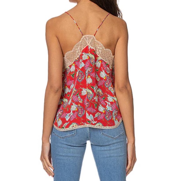 Christy Paisley Psyche Caraco Cami - ZADIG & VOLTAIRE XS - Picture 7 of 7